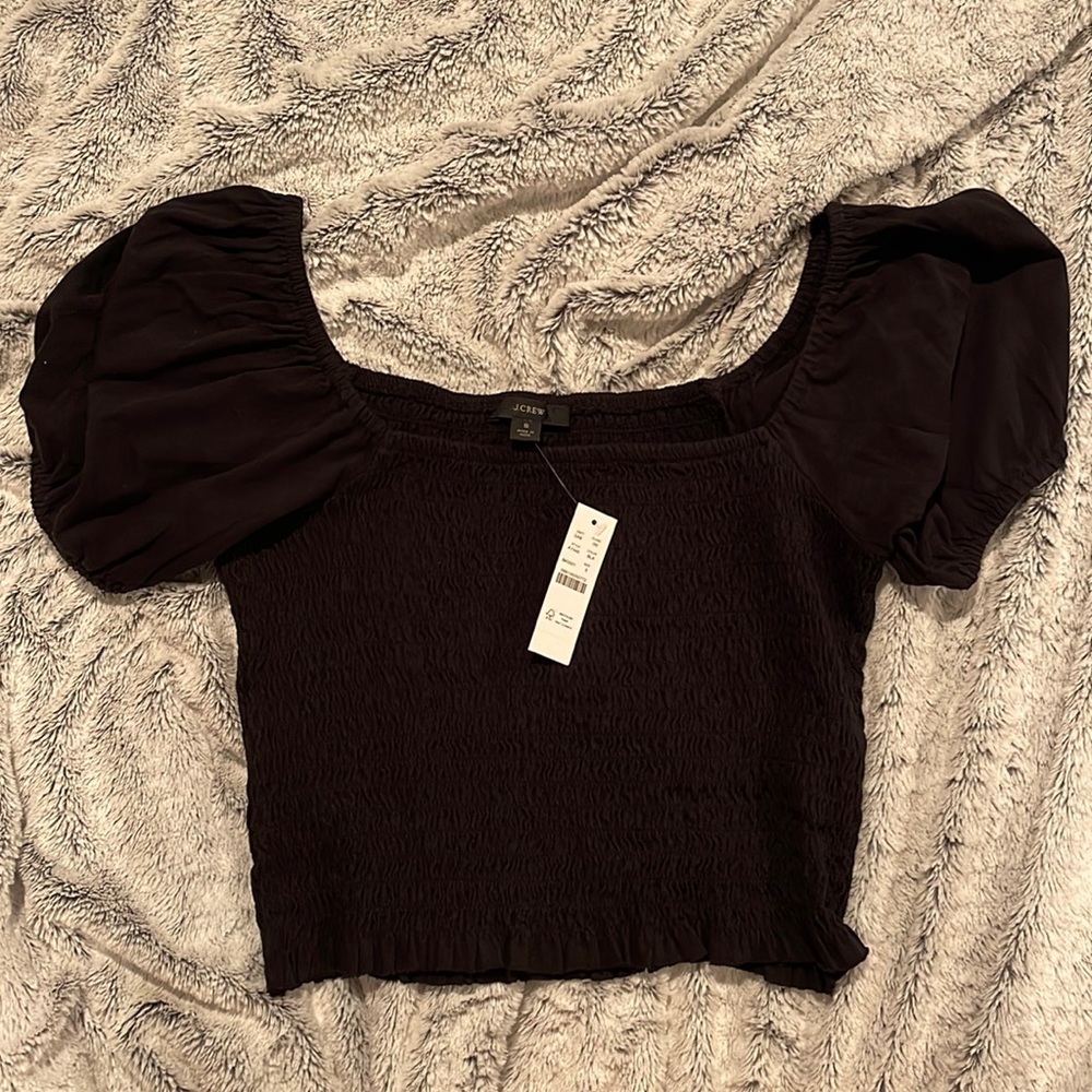 Smocked J. CREW top!!